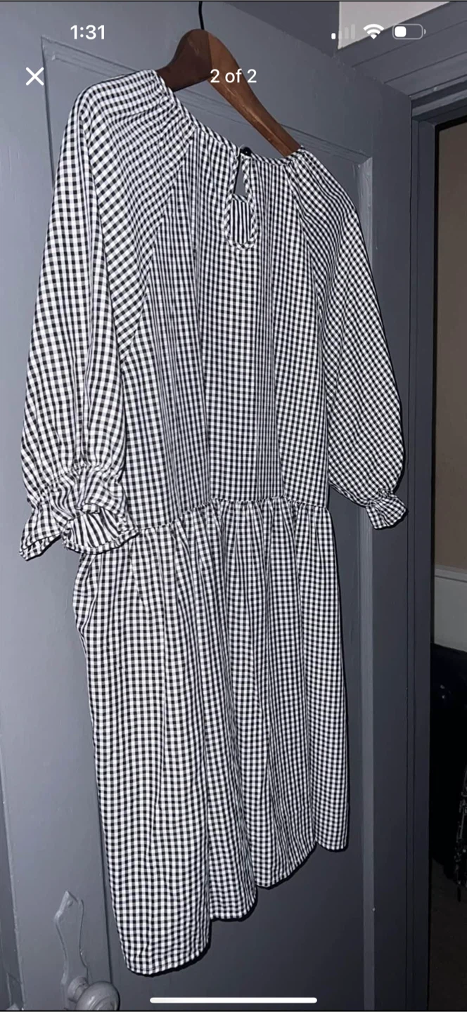 Gingham Dress