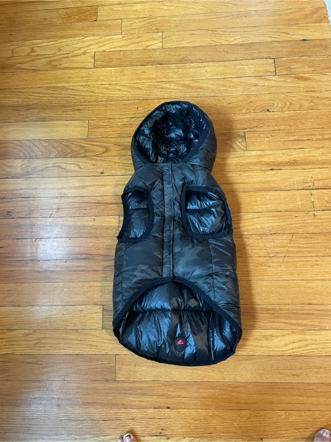 Dog Puffer Vest - Camo - Size L