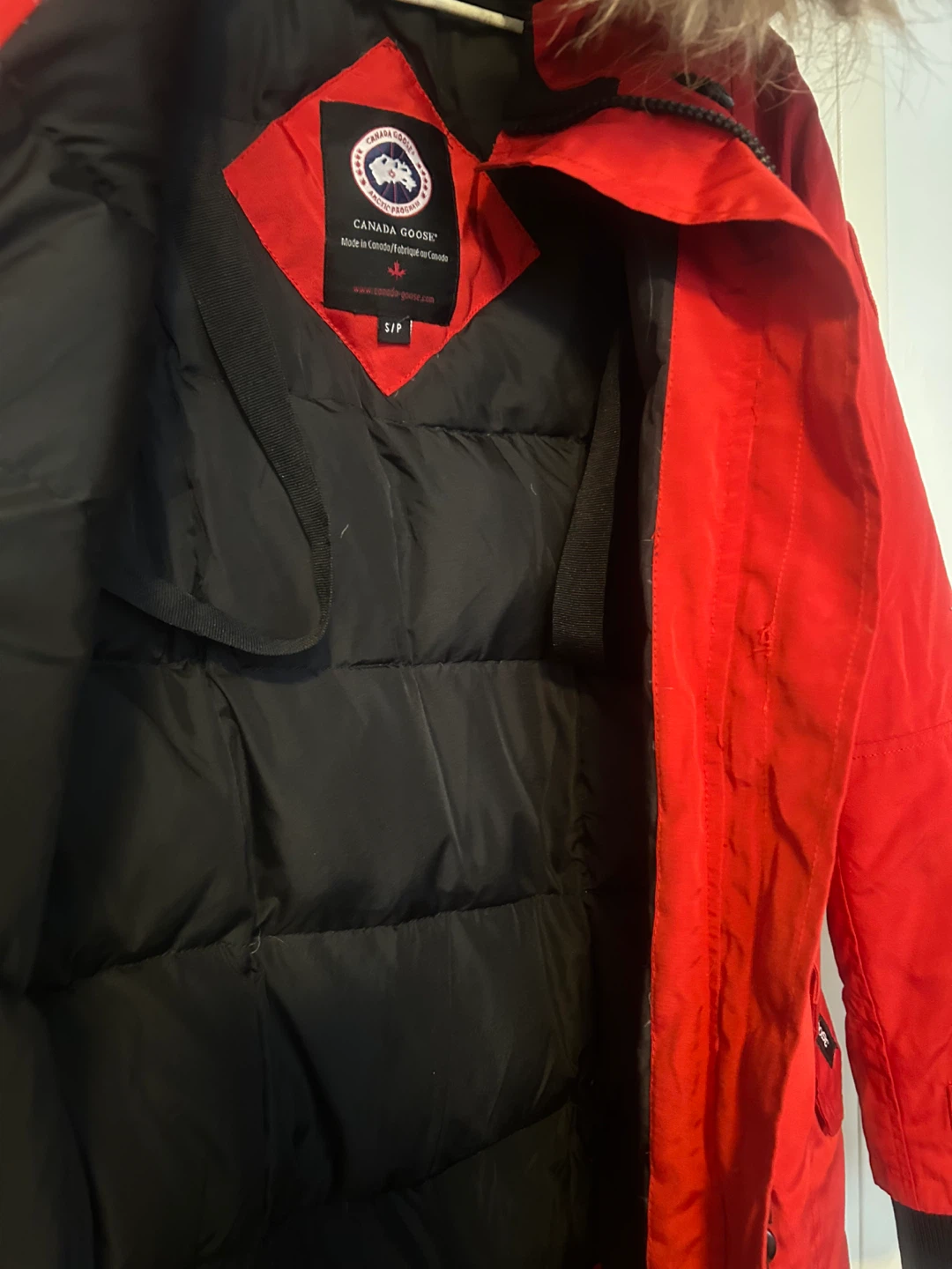 Canada Goose Red Winter Parka - Size S/P - photo 2