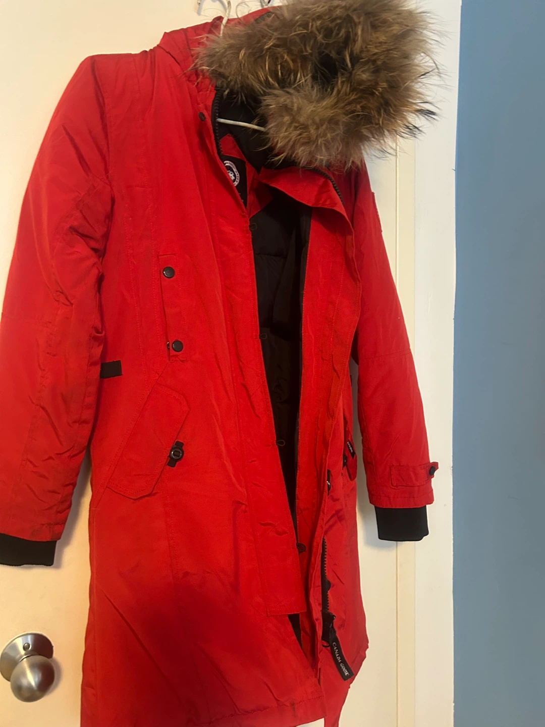 Canada Goose Red Winter Parka - Size S/P