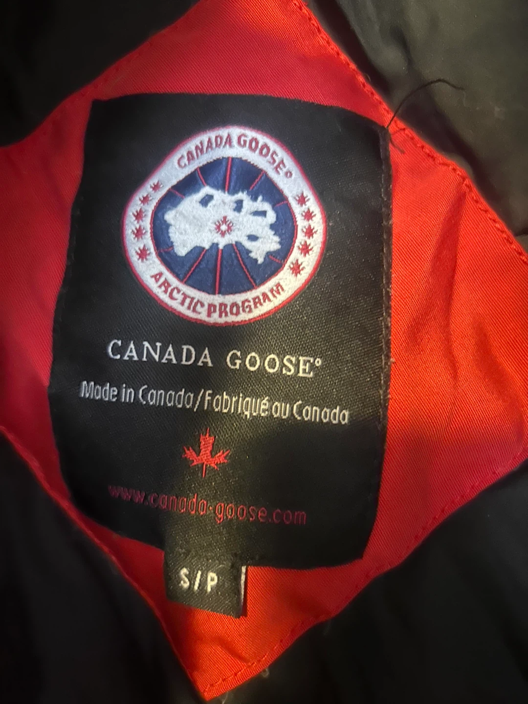 Canada Goose Red Winter Parka - Size S/P - photo 3