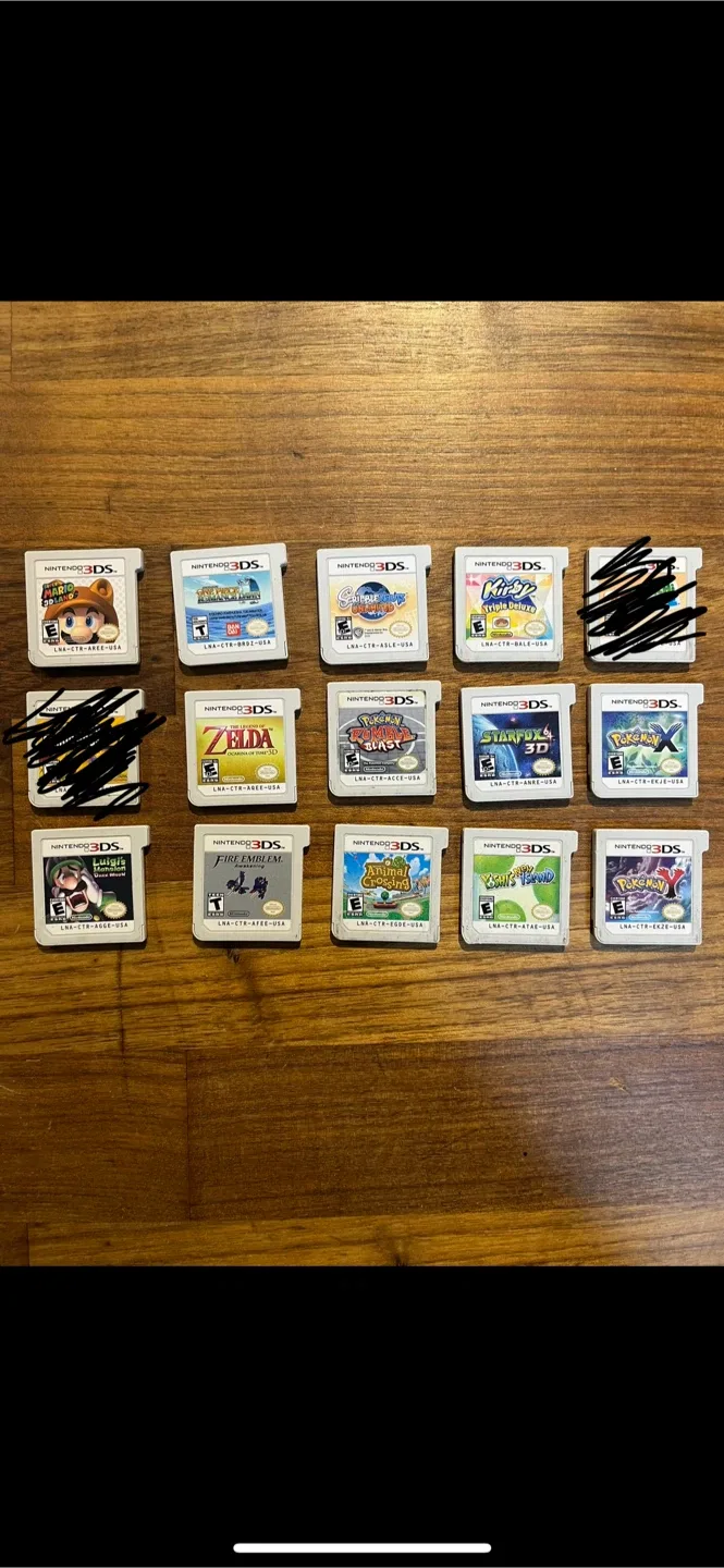 Nintendo 3DS Games (Price in Desc)