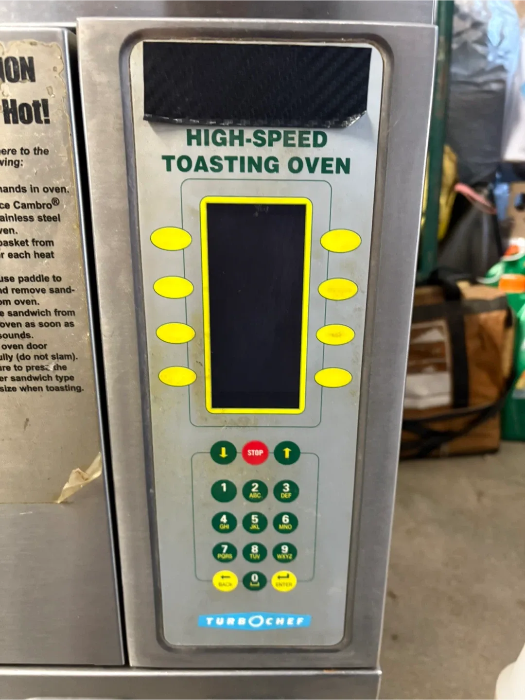 TurboChef NGC High-Speed Oven image indicator(2)