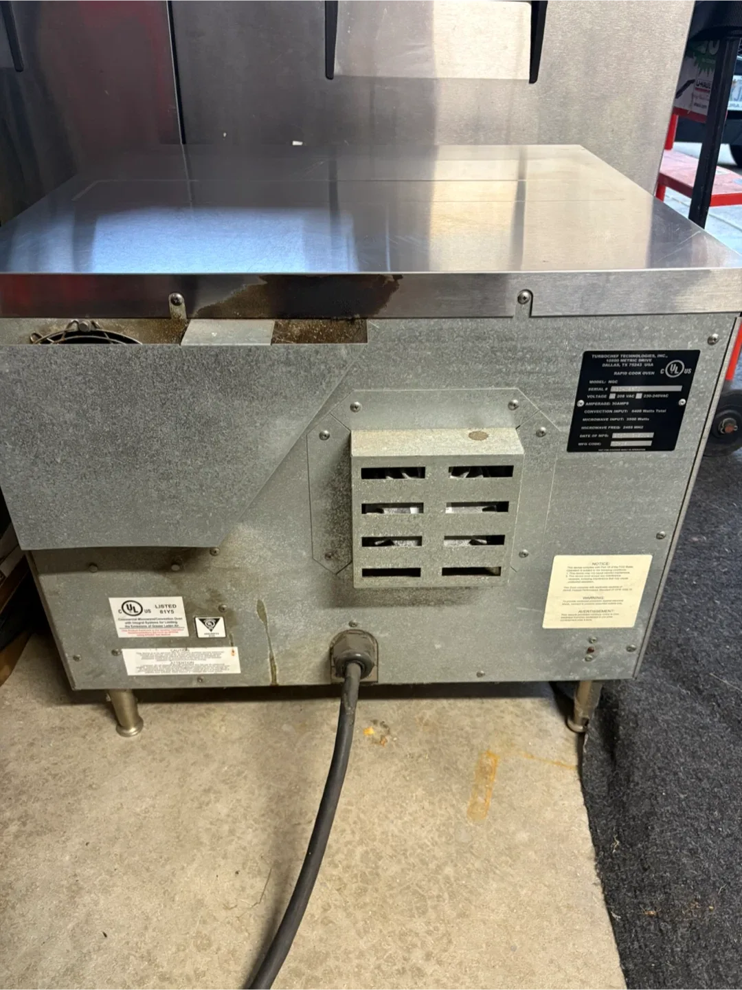 TurboChef NGC High-Speed Oven image indicator(5)