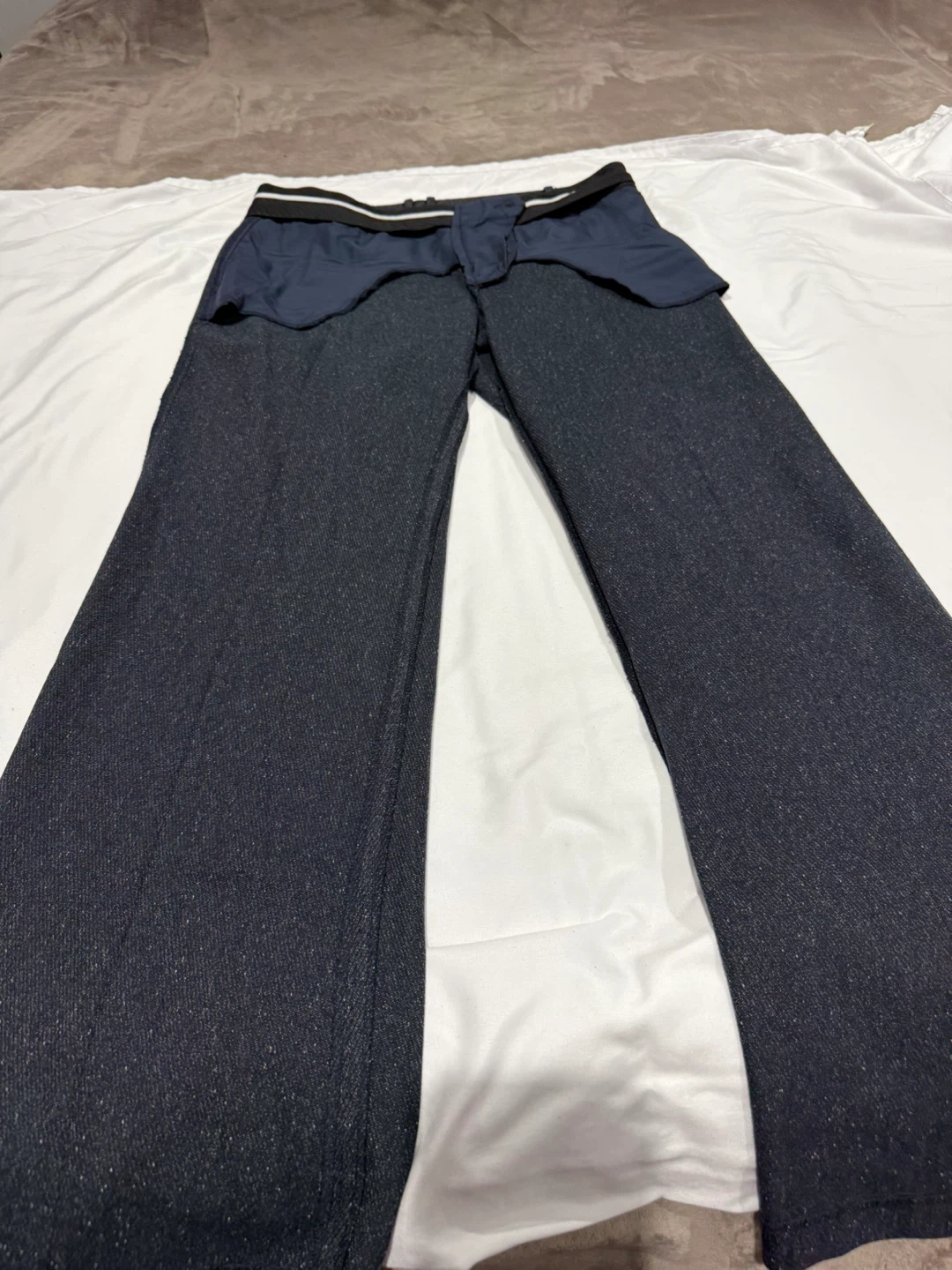 Ann Taylor Grey Wide Leg Trousers - Size 6 - photo 5