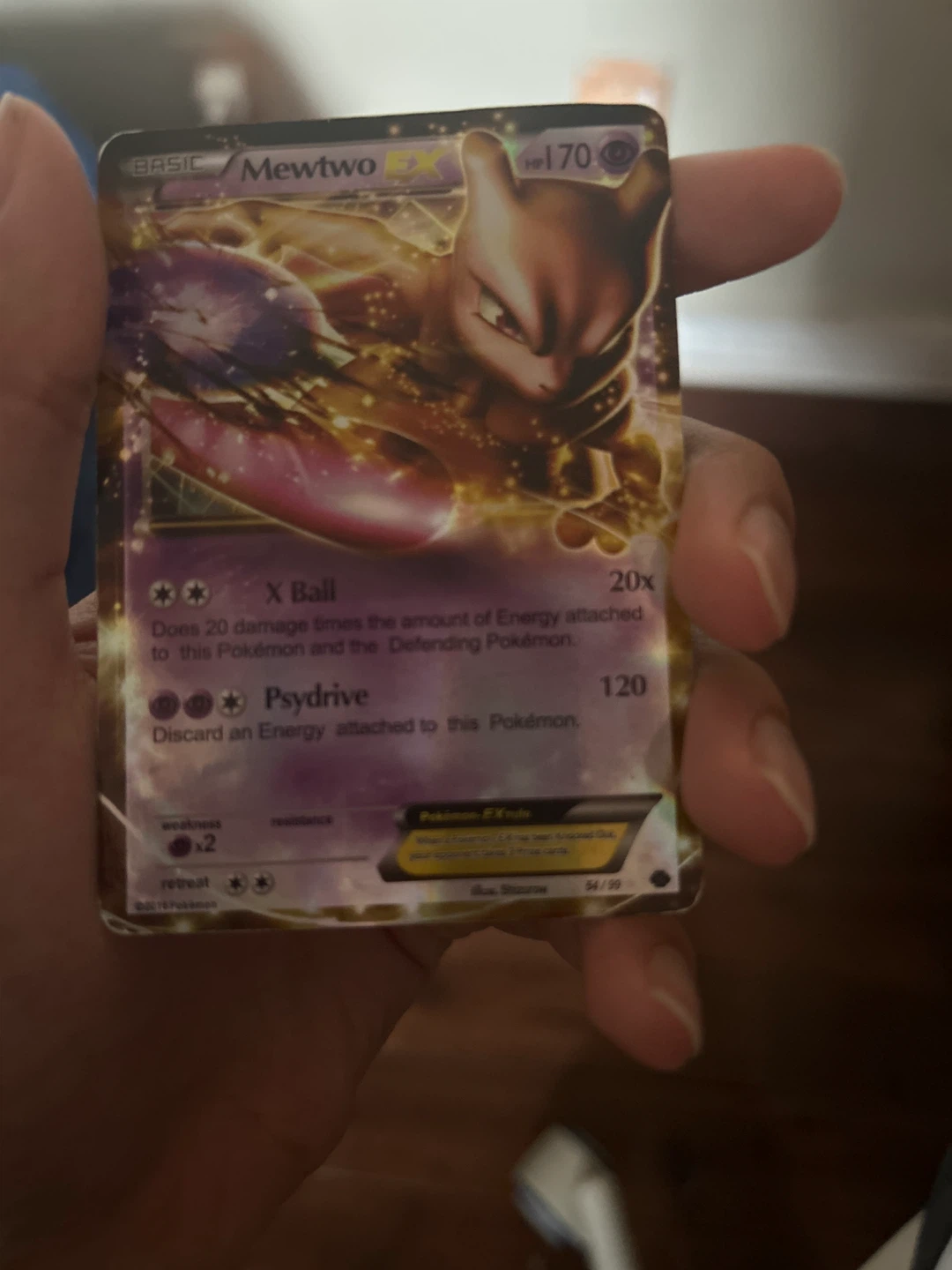Mewtwo EX Pokemon Card