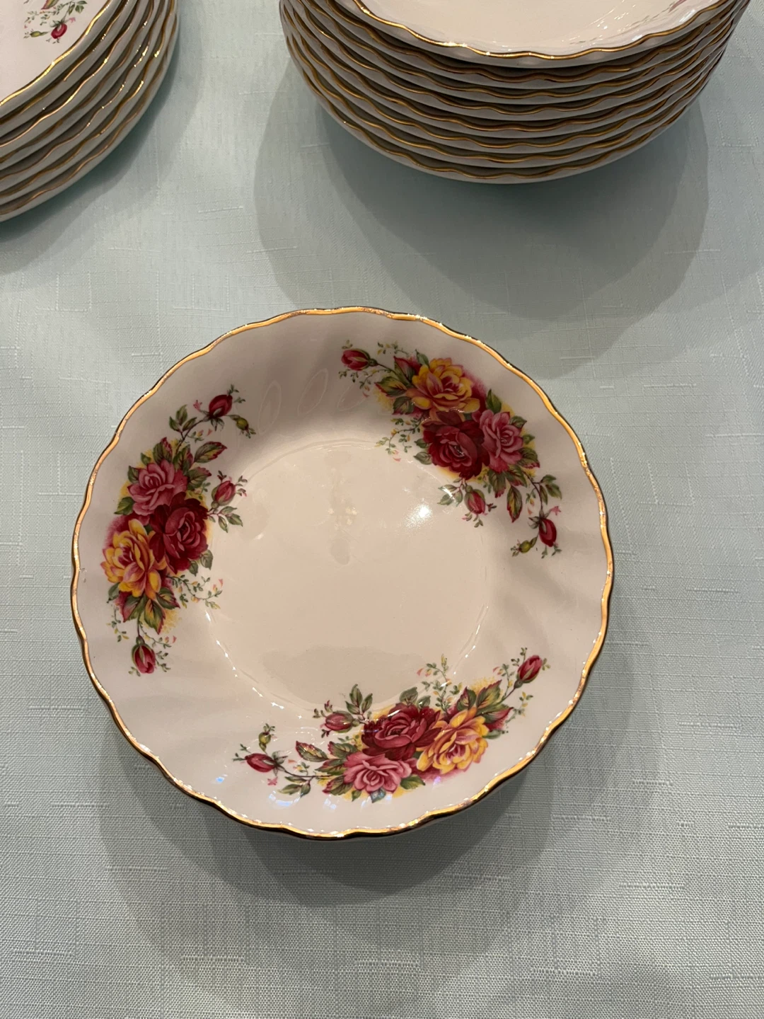 Myott Rose Garden Ironstone Dinnerware Set - photo 4
