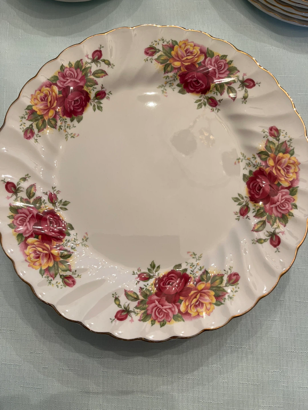 Myott Rose Garden Ironstone Dinnerware Set - photo 3
