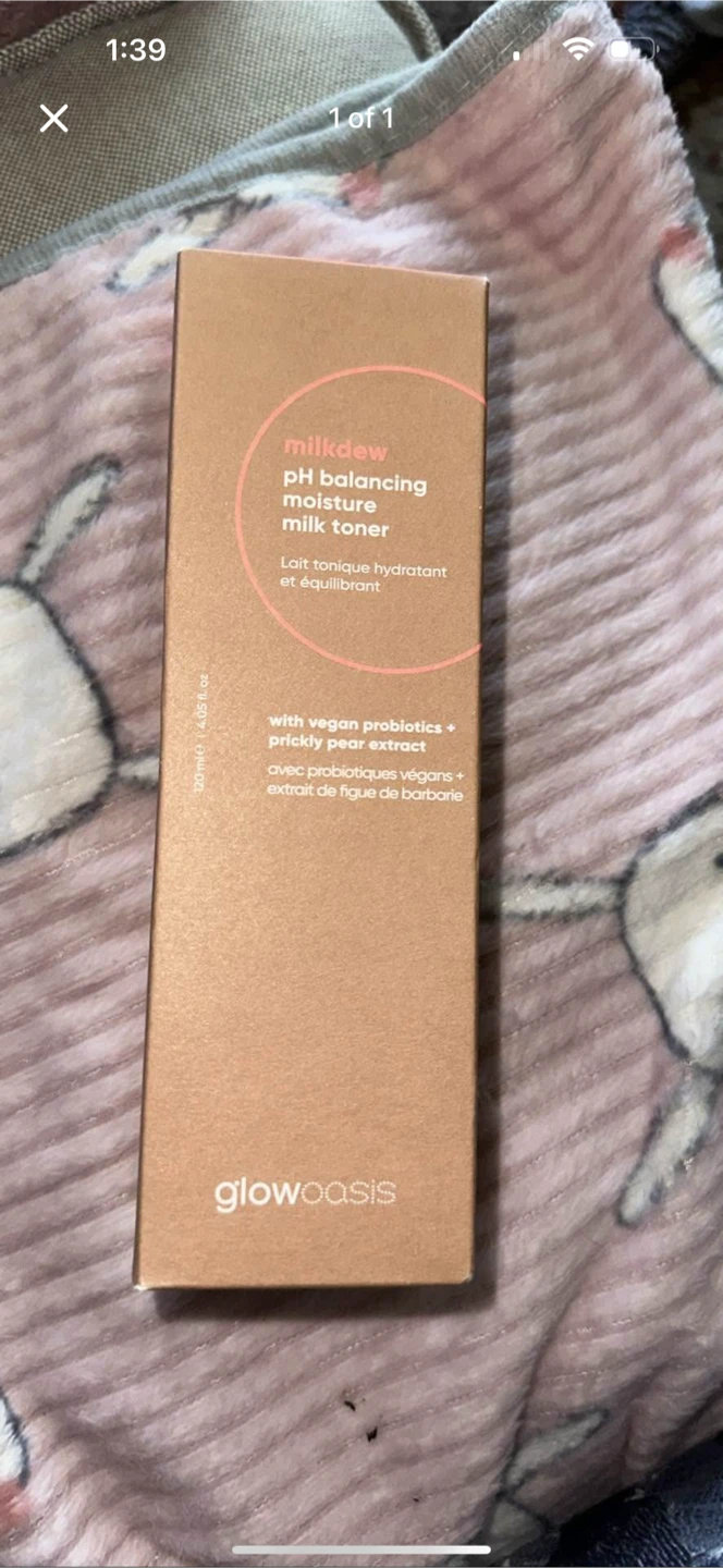 glowoasis milkdew pH balancing moisture milk toner