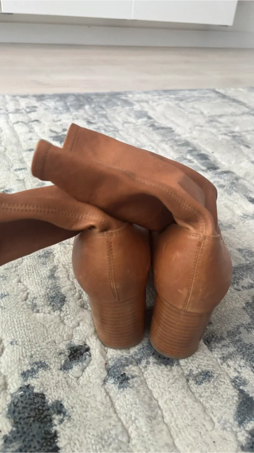 Brown Leather Ankle Boots image indicator(4)