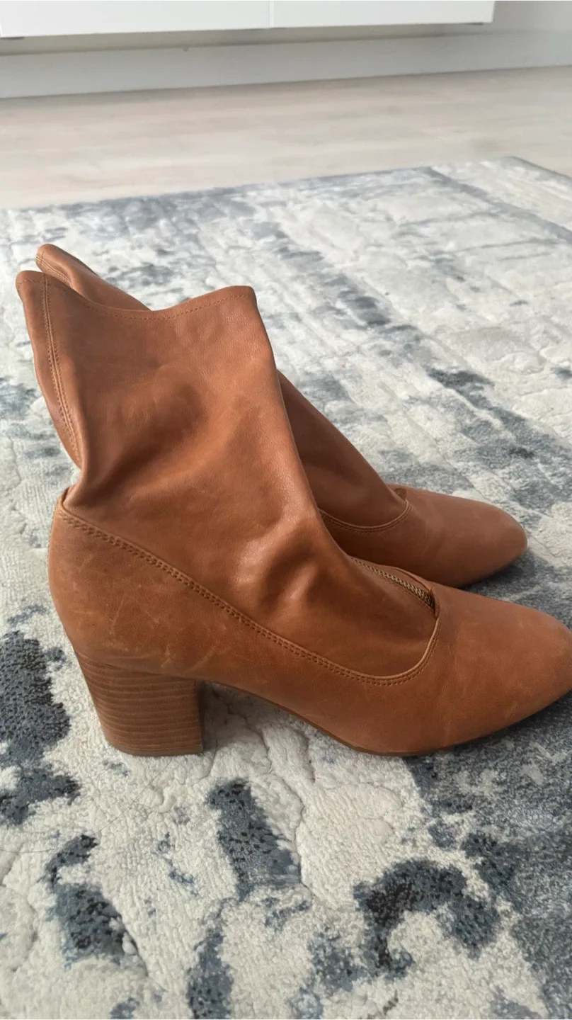 Brown Leather Ankle Boots image indicator(3)