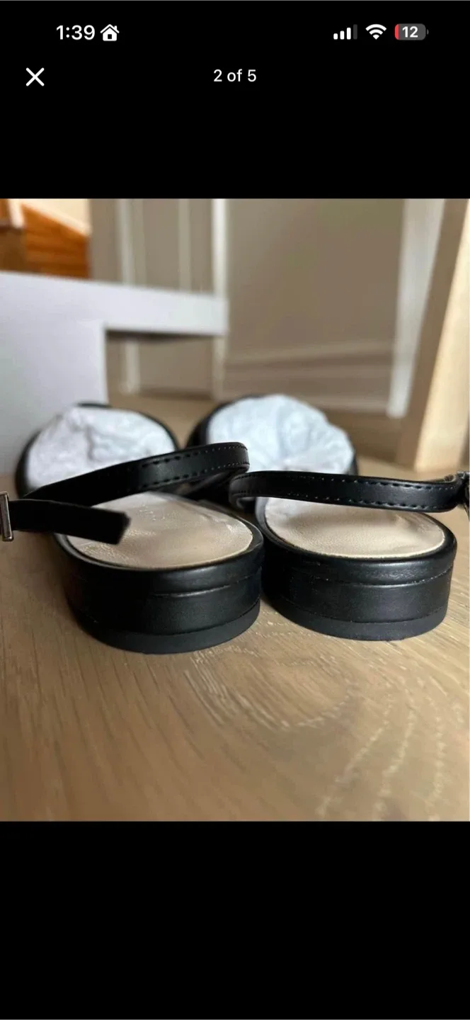 Charles & Keith Black Heels - Size 38 image indicator(4)