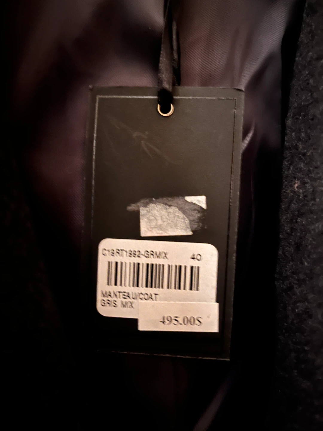 Wool Blend Moto Jacket, Size 40 - real price $495 + tax - photo 2
