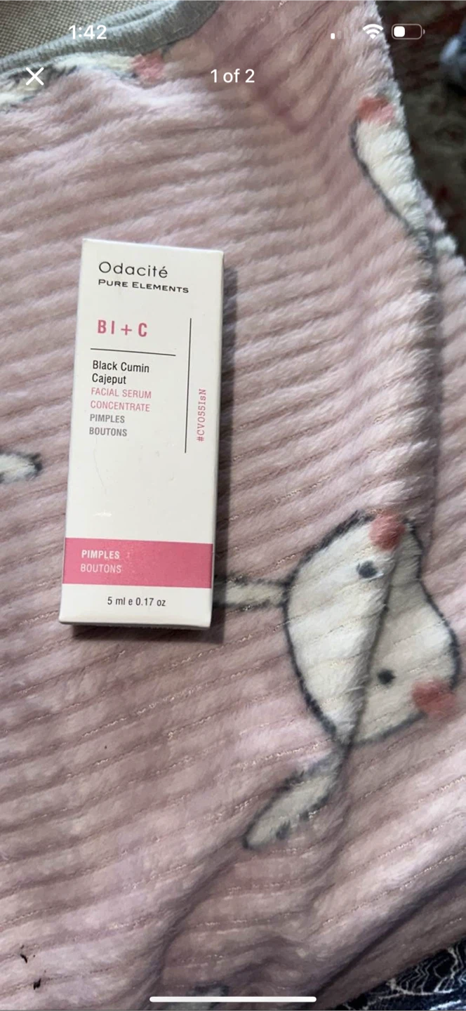 Odacité Bi+C Black Cumin Cajeput Facial Serum