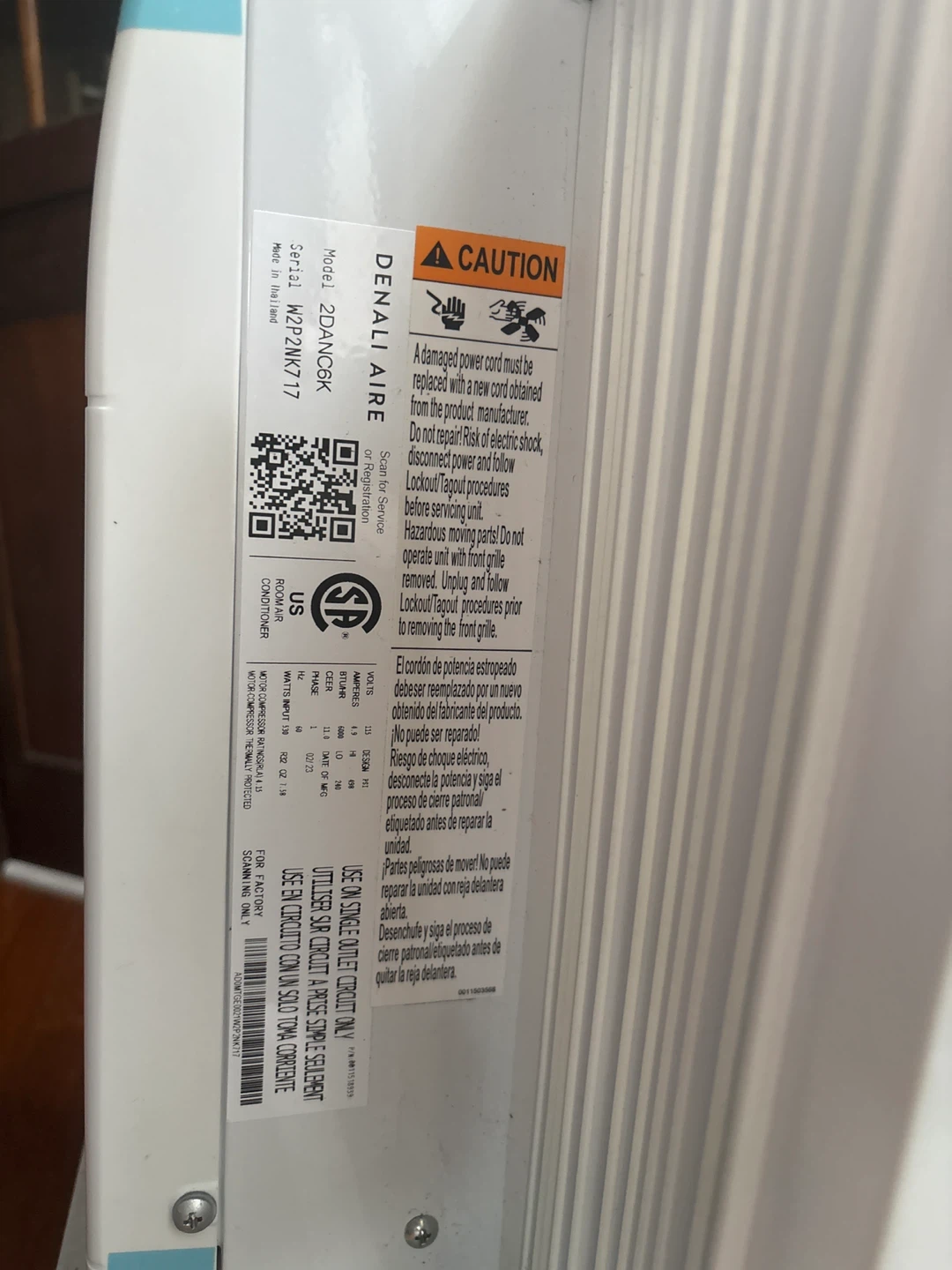 Denali Aire Window Air Conditioner - photo 3