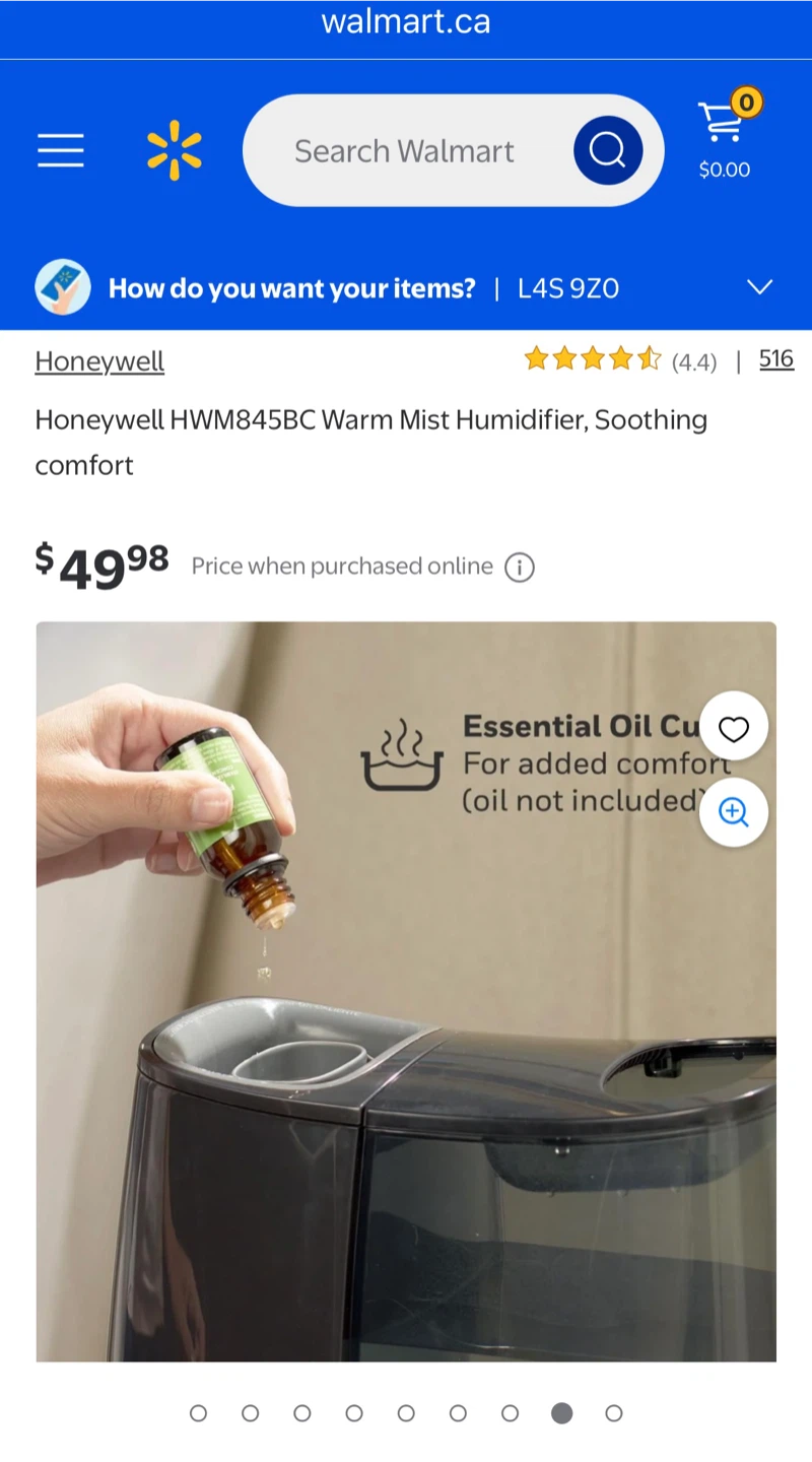 Honeywell Warm Mist Humidifier - photo 3