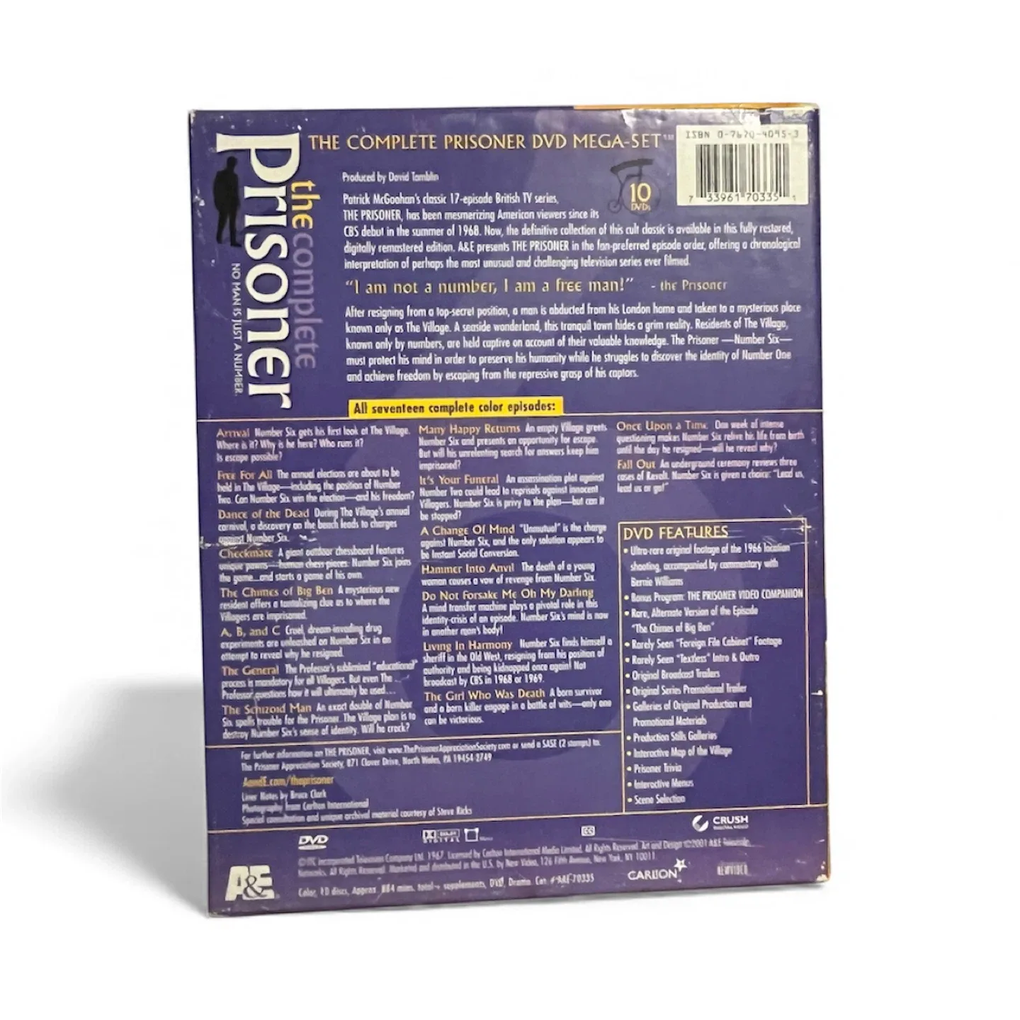 The Prisoner DVD Box Set image indicator(2)