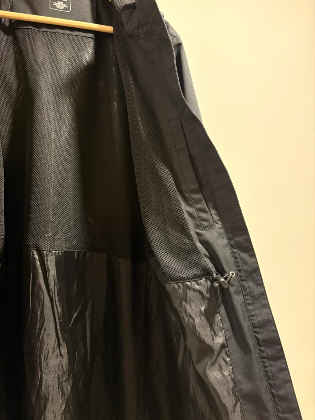 Women’s McKinley Black Rain Jacket - Medium - photo 3