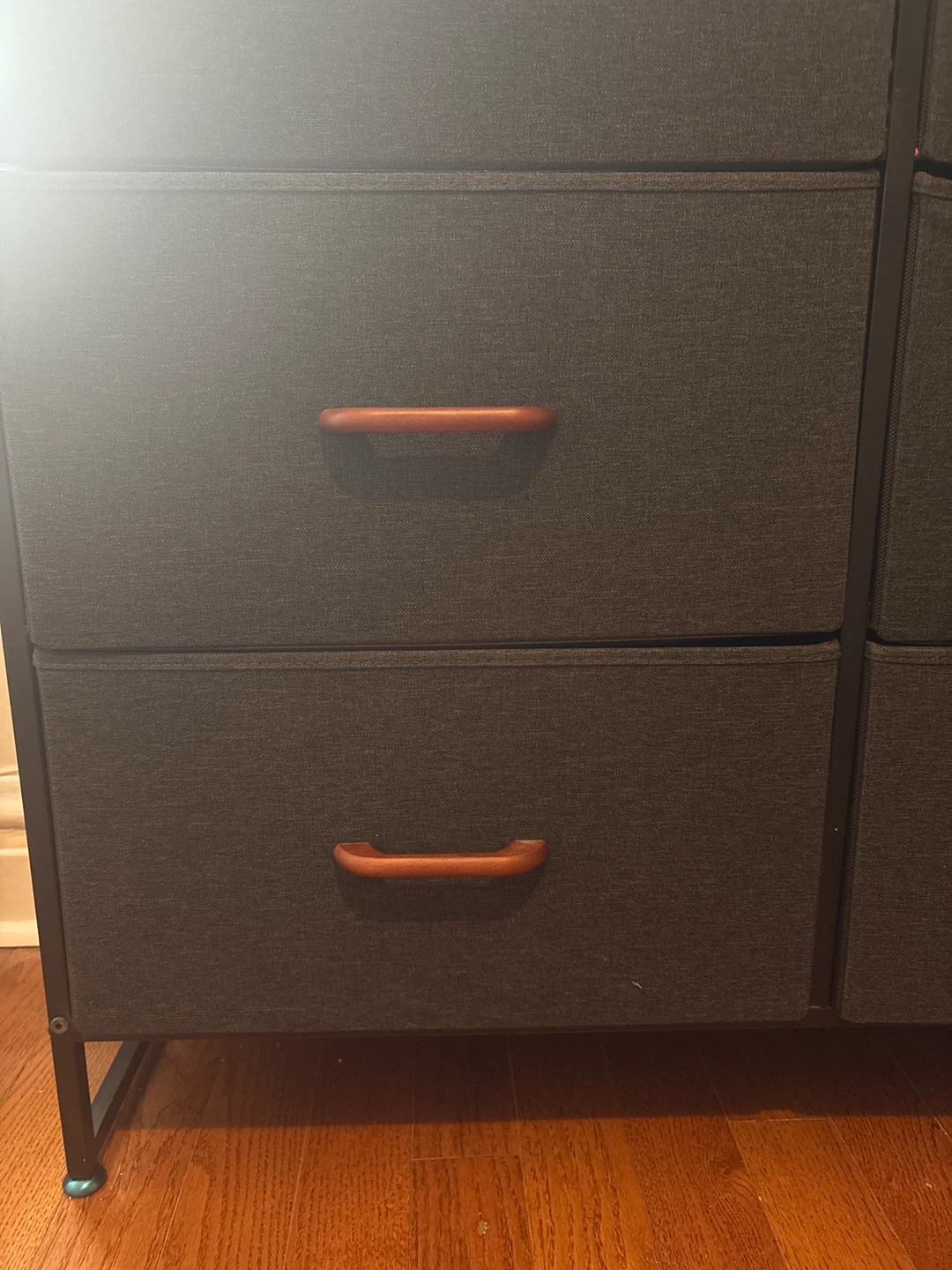 Black Fabric Dresser with 12 Drawers - photo 2