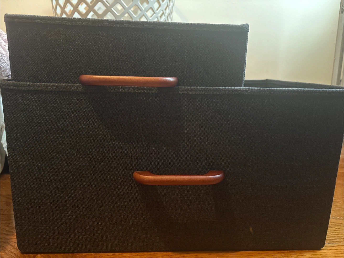 Black Fabric Dresser with 12 Drawers - photo 3
