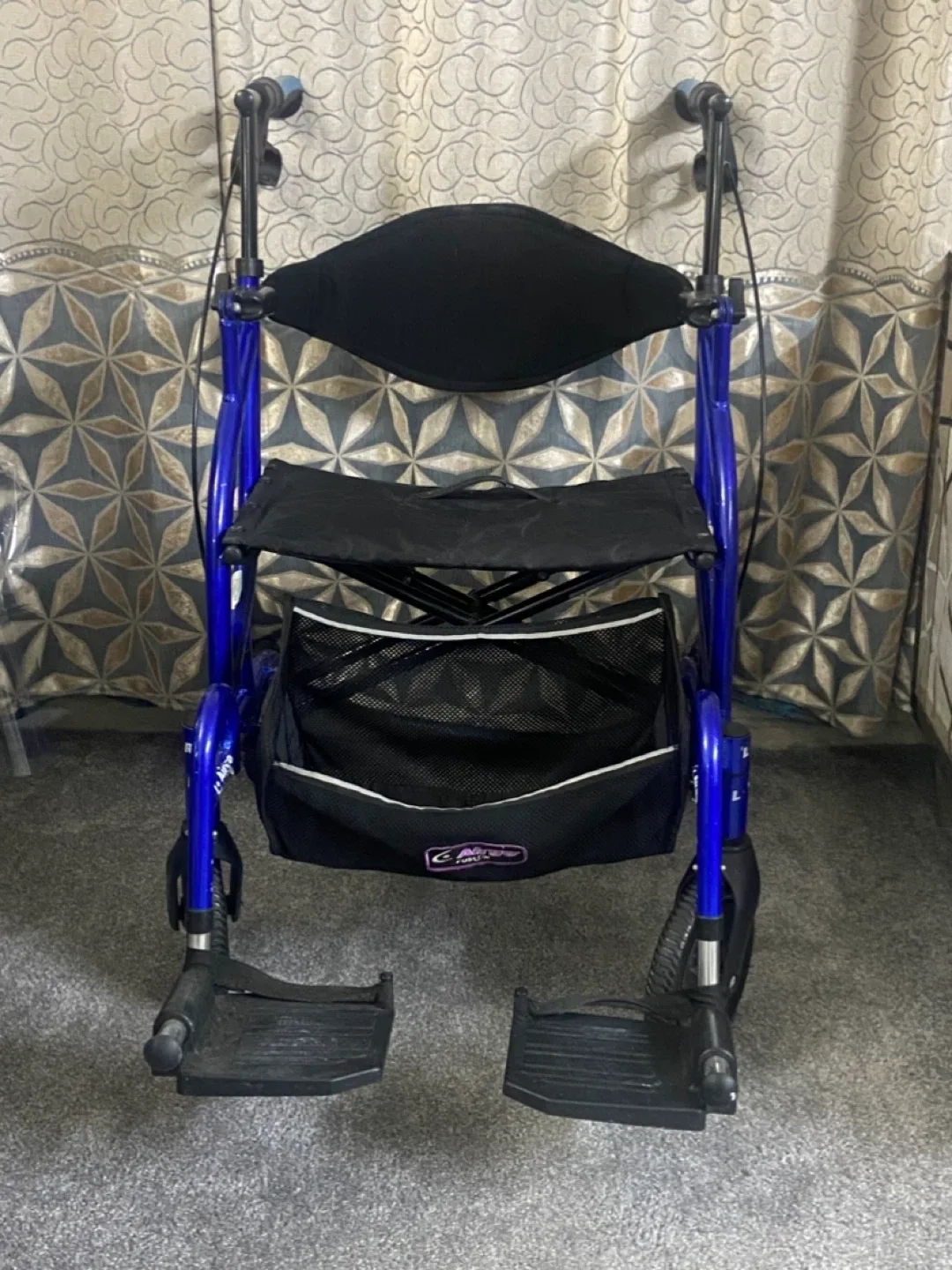 Fusion Forearm Walker, Blue