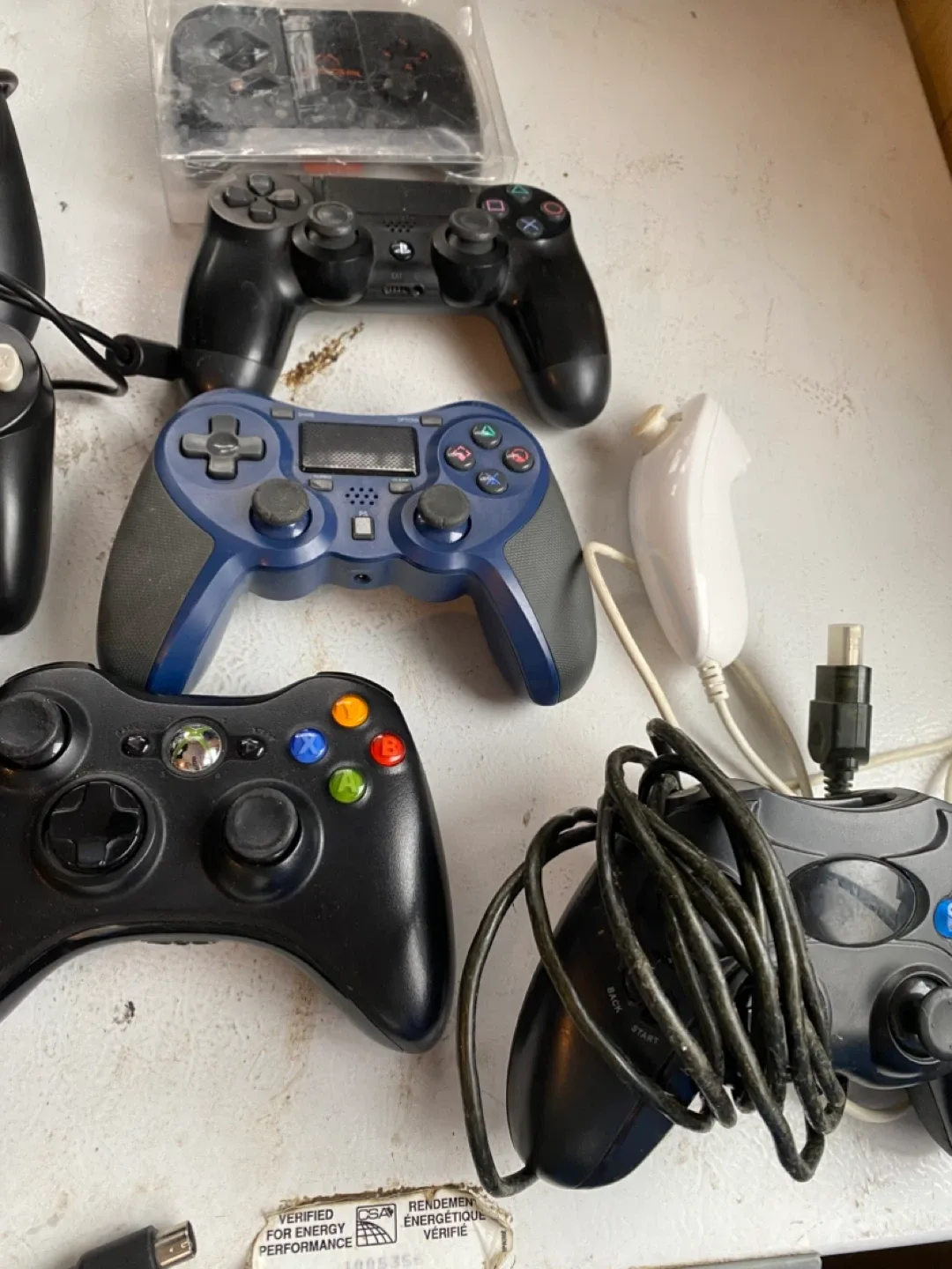 Mixed Lot of Video Game Controllers 5each image indicator(2)