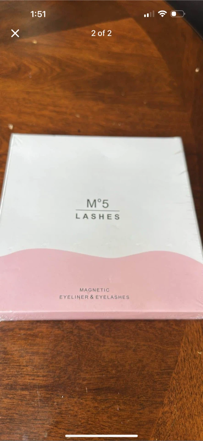 M°5 Lashes Magnetic Eyeliner & Eyelashes - New - photo 2