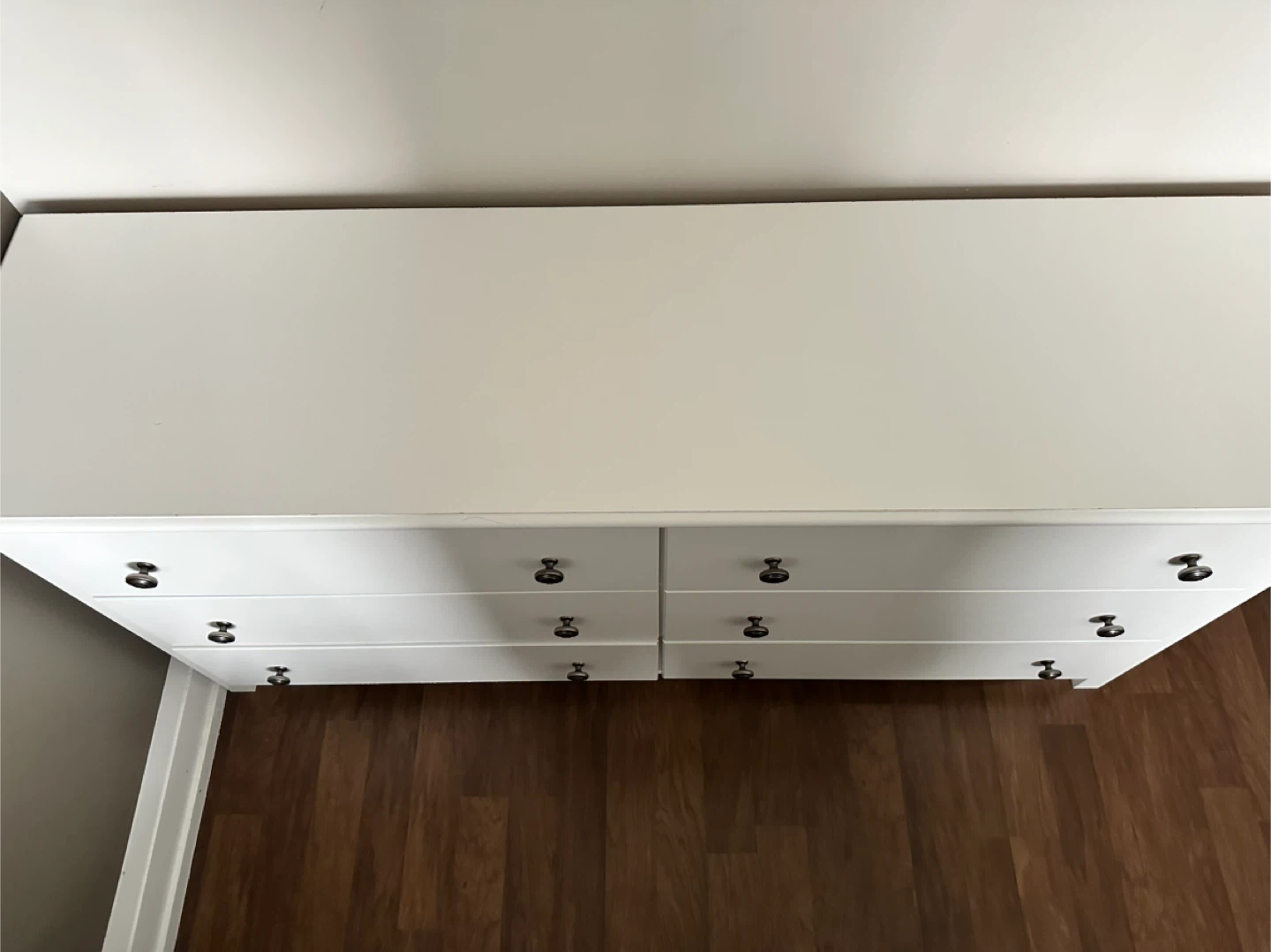 White 6-Drawer Dresser (59" x 29") - photo 2