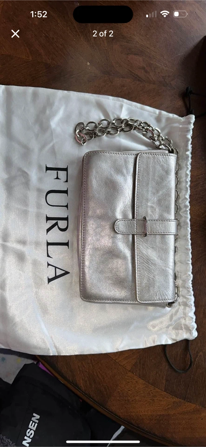 Furla Silver Chain Wallet - photo 2