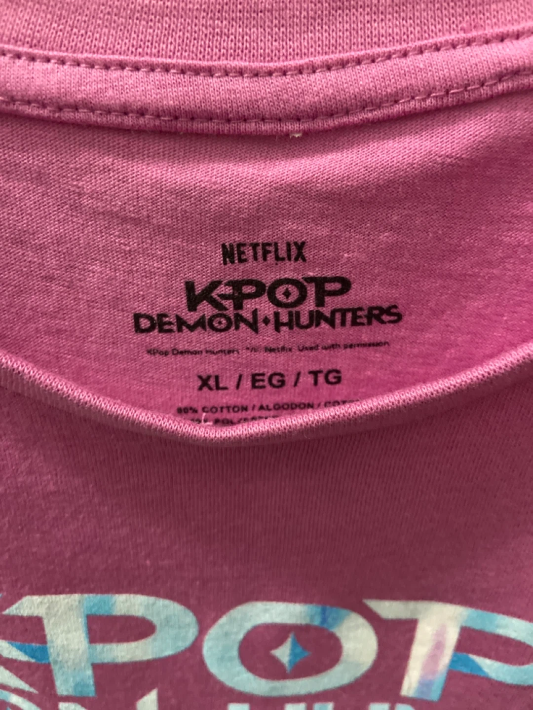 🥕Netflix KPOP Demon Hunters T-Shirt - XL - photo 2