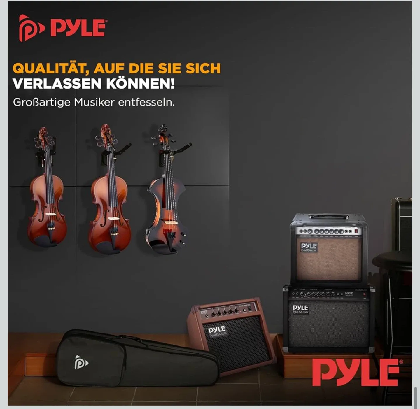 Pyle Beginner Violin Set - 1/4 Size image indicator(7)