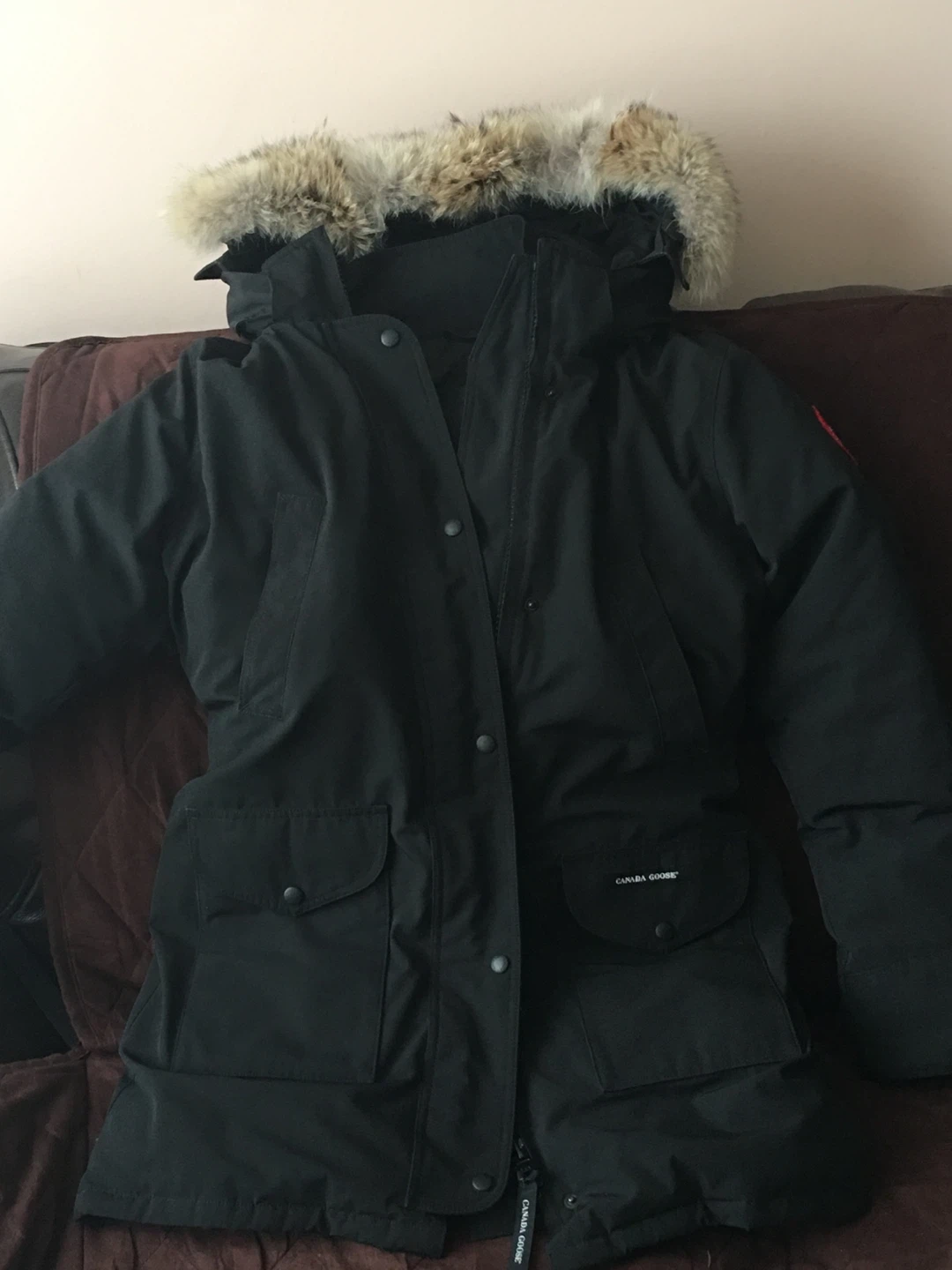 Canada Goose Parka - Black, size:M - photo 2