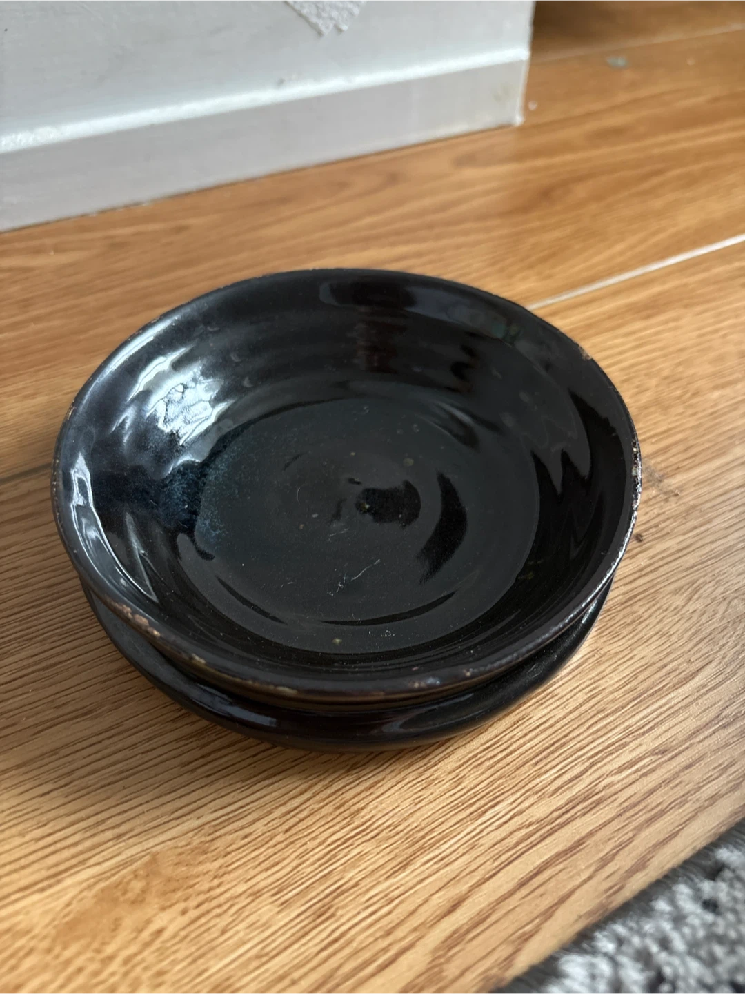 Black Ceramic Bowl