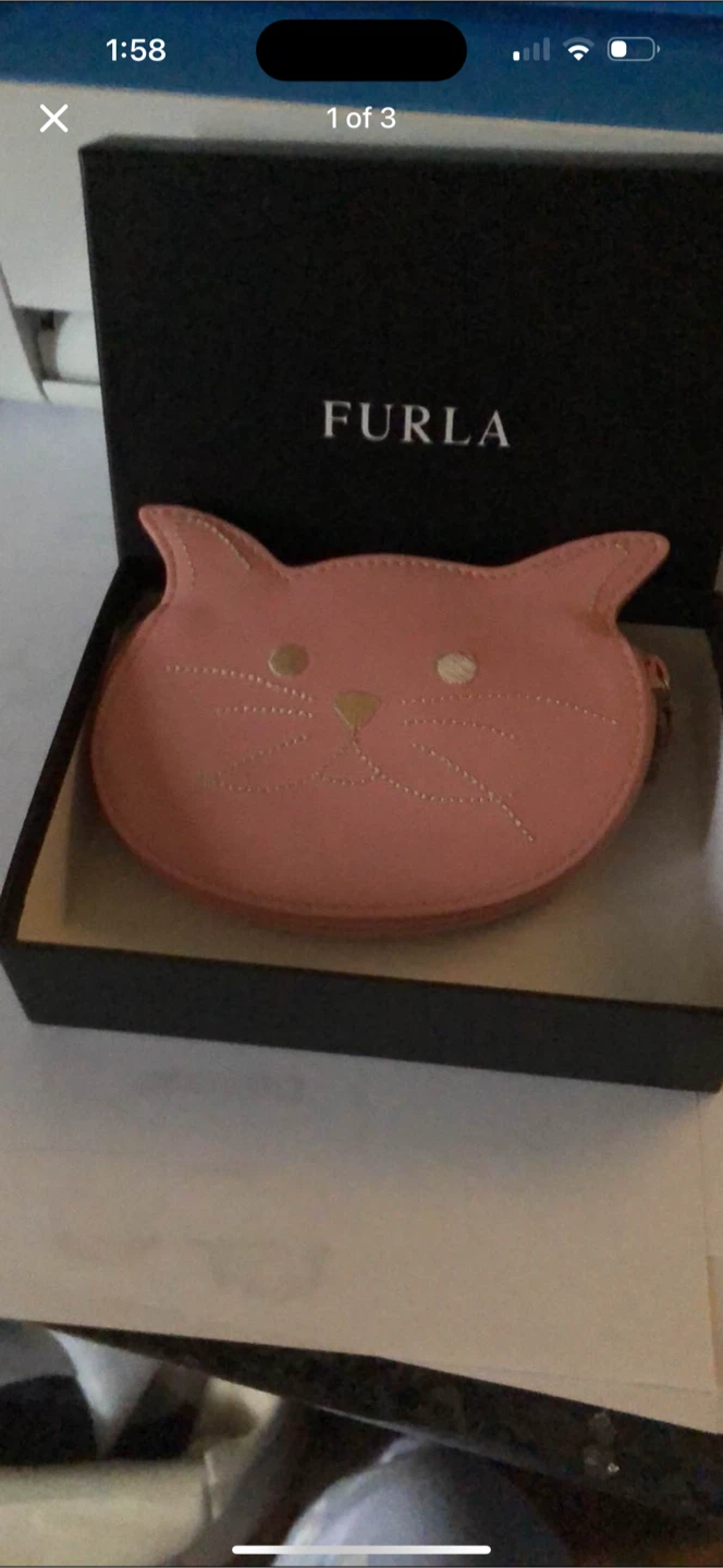 Furla Cat Coin Purse - Pink