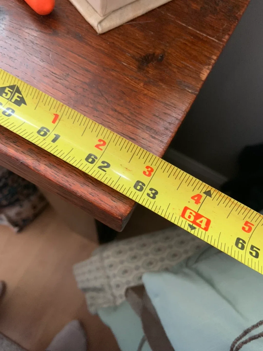 🥕Rustic Wooden Console Table - 64" Wide image indicator(4)