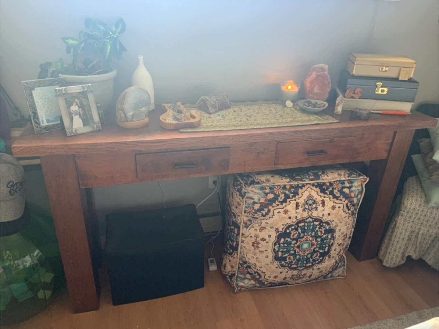 🥕Rustic Wooden Console Table - 64" Wide