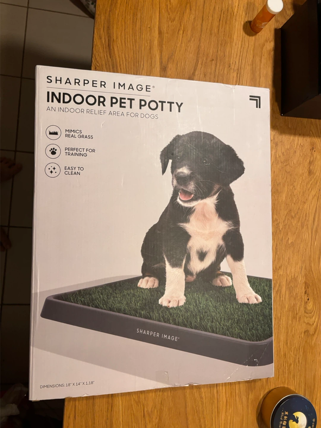 Sharper Image Indoor Pet Potty - opened but never used!
