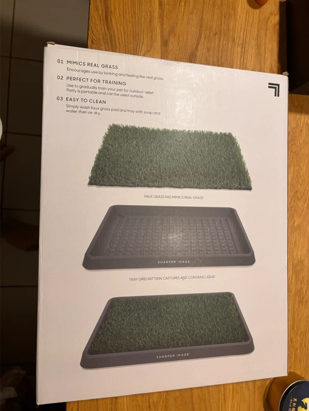 Sharper Image Indoor Pet Potty - opened but never used! image indicator(2)