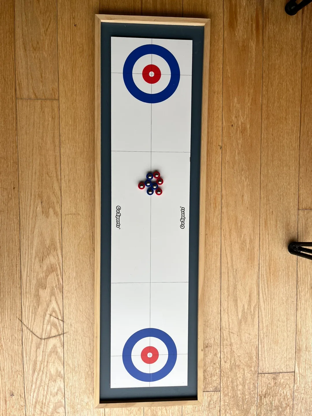 New Shuffleboard and Curling 2-in-1 Board Game