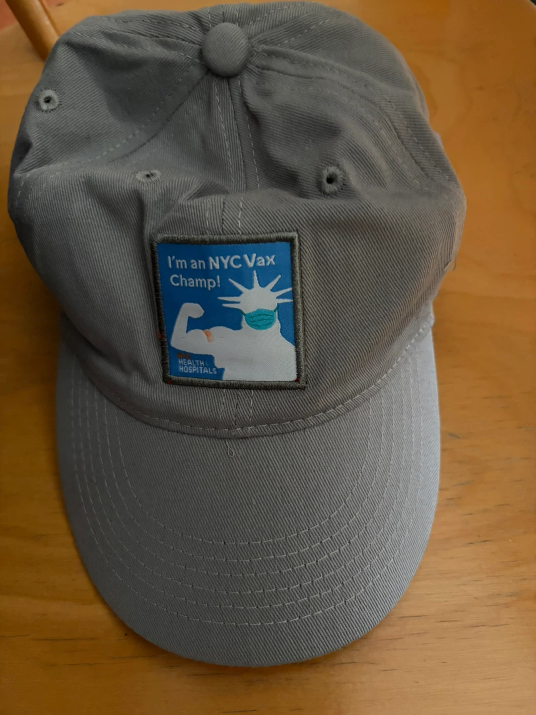 🥕 NYC Vax Champ Hat - Gray