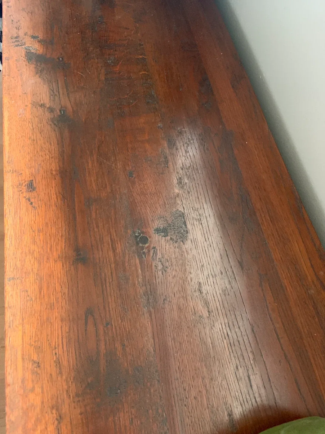 🥕Rustic Wooden Console Table - 64" Wide image indicator(7)