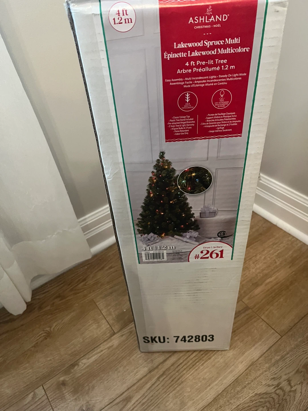 Ashland 4ft Pre-lit Lakewood Spruce Christmas Tree - photo 2