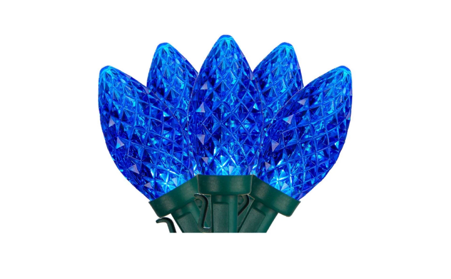 Blue C6 LED Christmas Lights - 2 sets🥕 - photo 2
