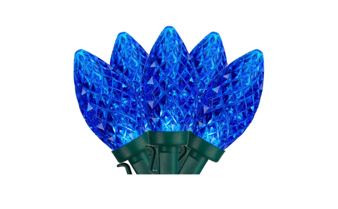 Blue C6 LED Christmas Lights - 2 sets🥕 image indicator(2)