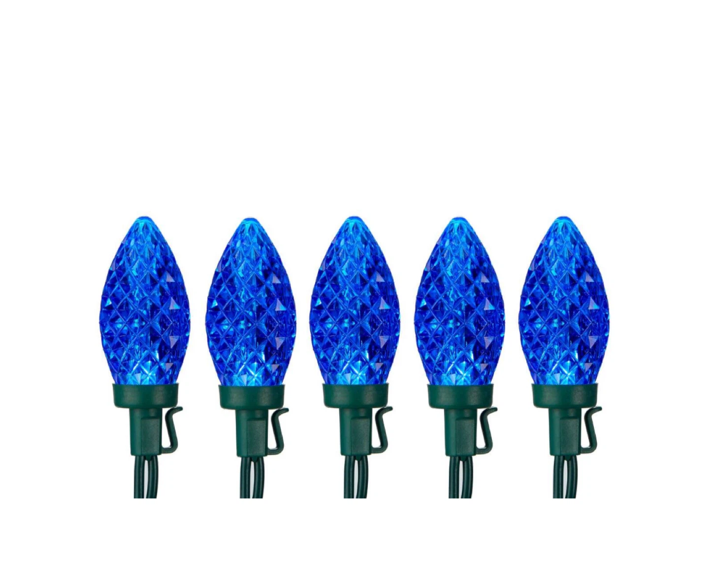 Blue C6 LED Christmas Lights - 2 sets🥕