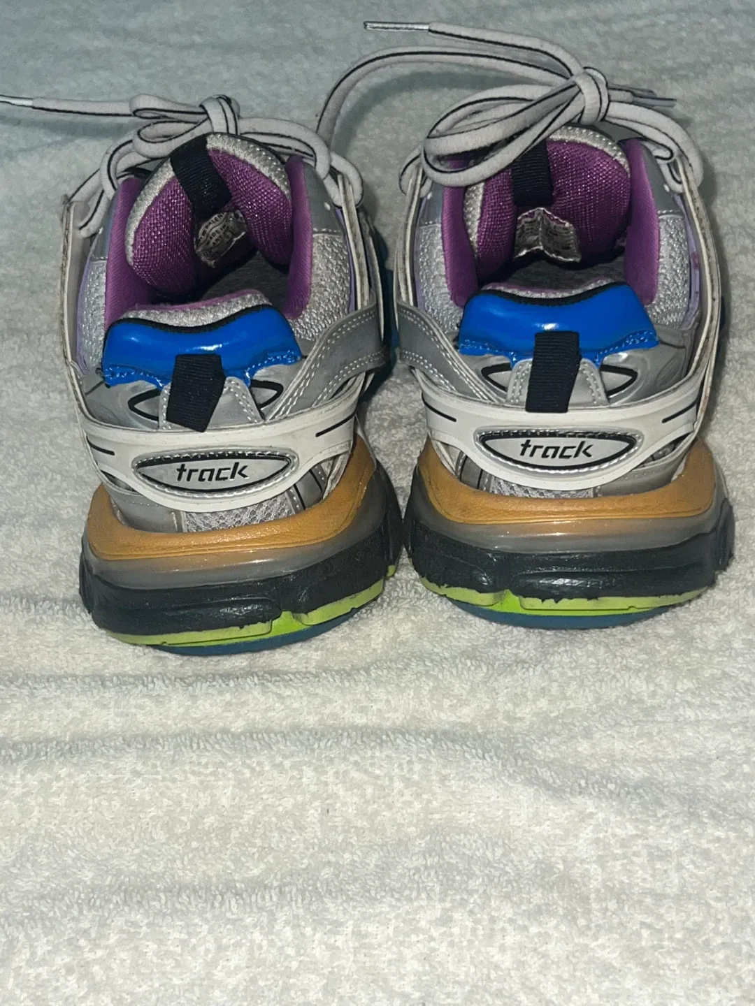 Balenciaga Track Sneakers Silver Size 36 image indicator(3)