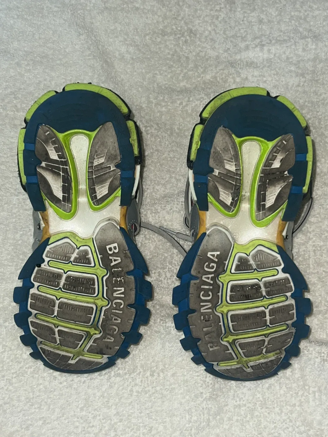 Balenciaga Track Sneakers Silver Size 36 image indicator(5)