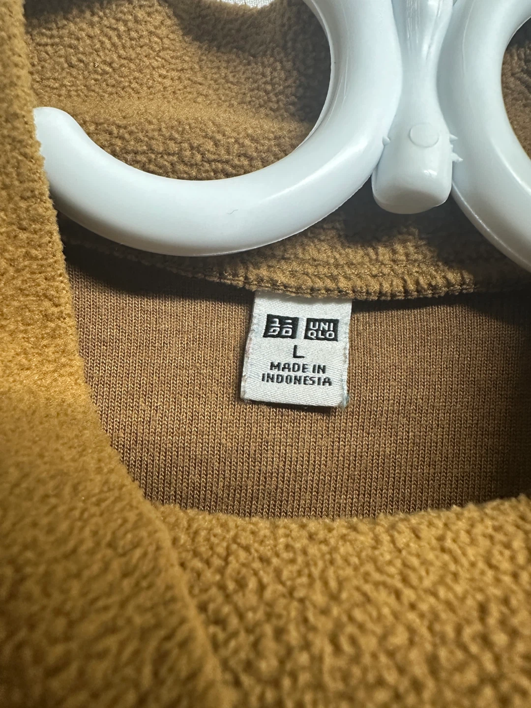 Uniqlo Fleece Mock Neck Long Sleeve Shirt - L - photo 2