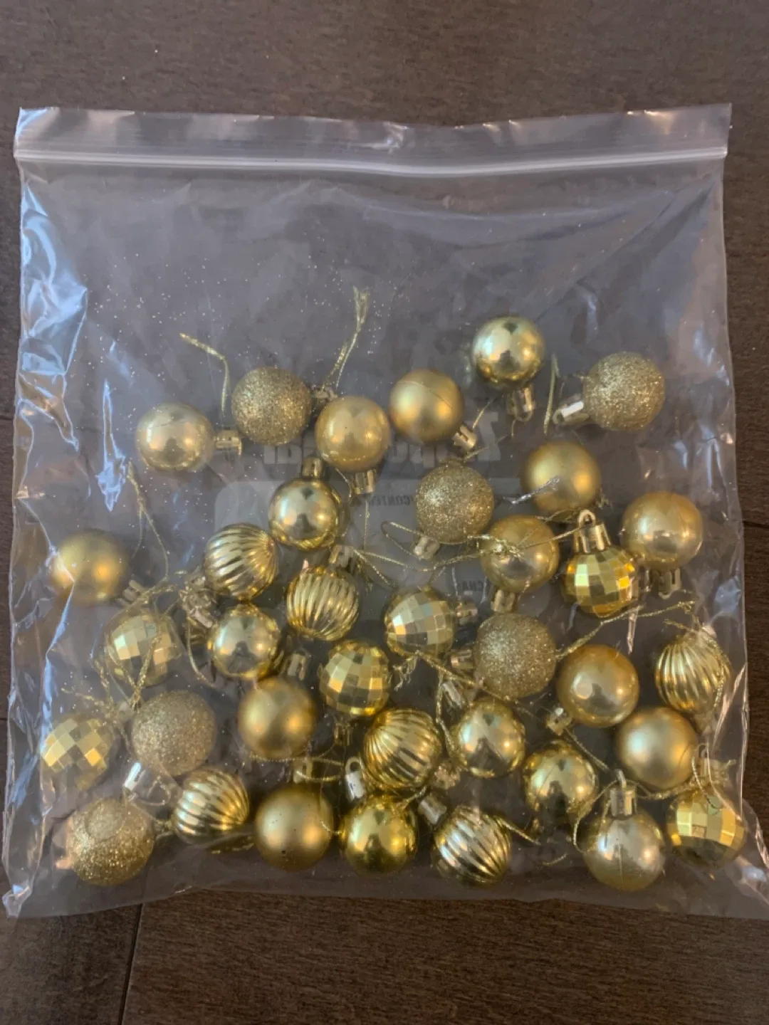 Gold Christmas Ornaments