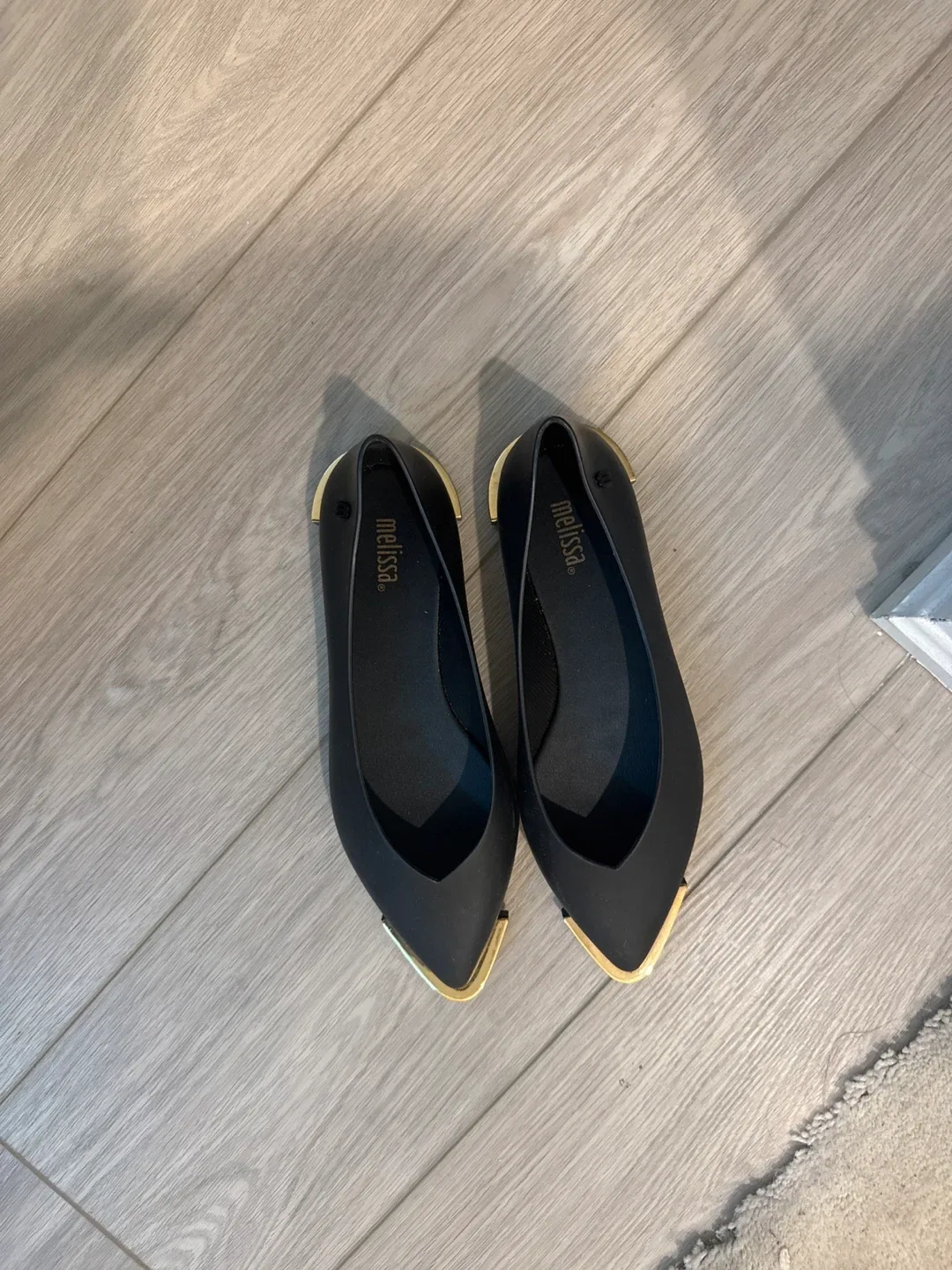 Melissa Black Flats - Size 7 image indicator(2)
